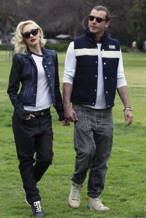 Gwen Stefani (kiri) dan Gavin Rossdale.