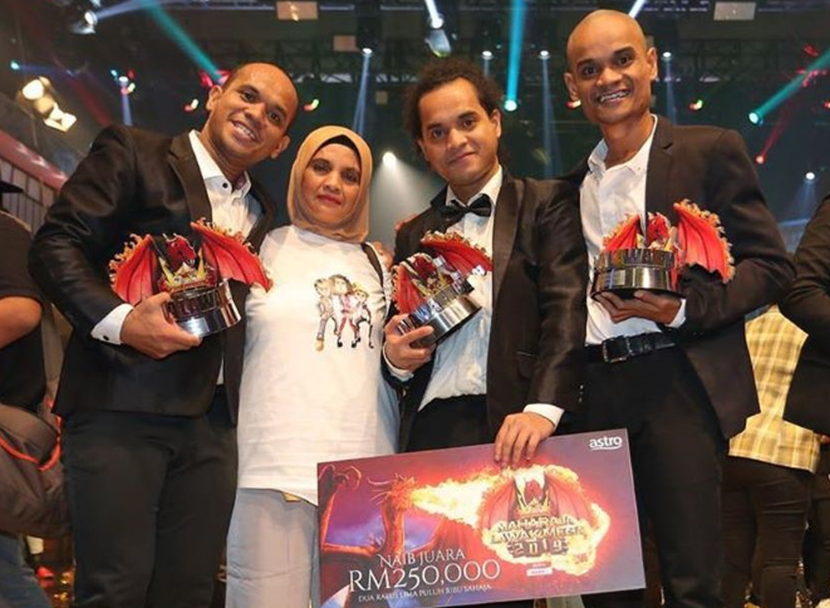 Angkat Tema Dakwah Dalam Nasyid Puteh Juara Maharaja Lawak Mega 2019 Hiburan Mstar