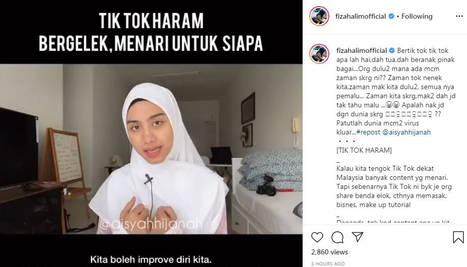 Fiza Halim Tegur Golongan Ibu Main Tiktok Zaman Sekarang Mak Mak Dah Jadi Tak Tahu Malu Hiburan Mstar