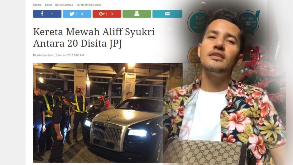 Aliff Syukri Berang Isu Rolls Royce Semasa Mstar