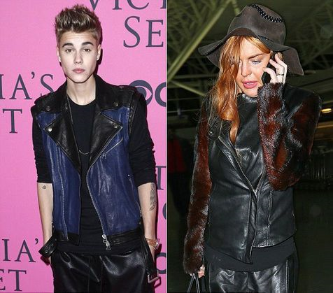 Justin meminta maaf atas kekasaran bahasanya yang membuat perbandingan dengan Lindsay Lohan.