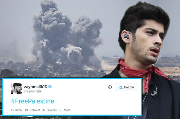 Zayn Malik One Direction Terima Ugutan Bunuh Isu Tweet Konflik Gaza Dunia Mstar 