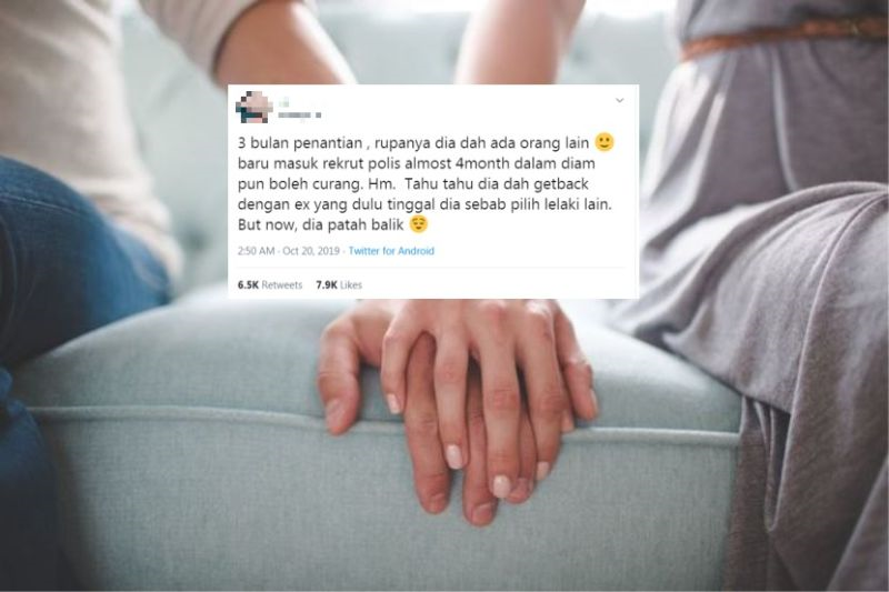 Baru Masuk Rekrut Polis Dalam Diam Dia Curang Speechless Cinta Pjj Siswi Diduga Kerana Teman Lelaki Belum Move On Viral Mstar