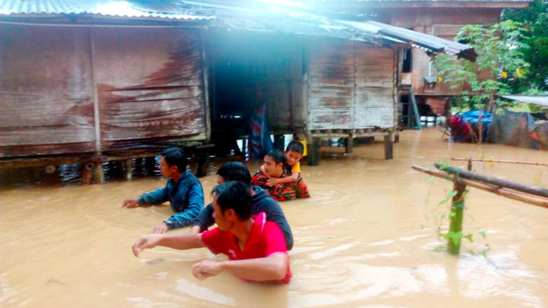 Mangsa Banjir Di Sabah Meningkat Kepada 634 Orang Semasa Mstar 7053