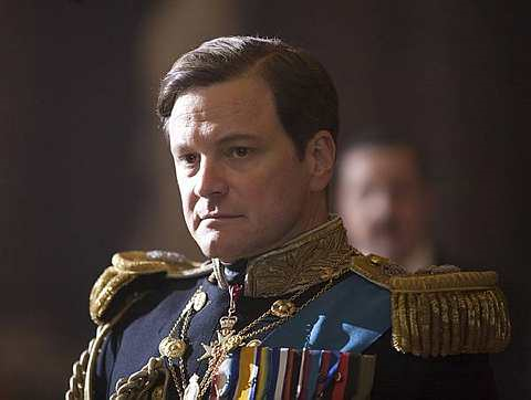 Collin Firth dalam filem The King's Speech