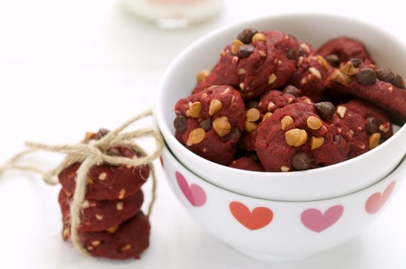 Sedapnya Biskut Red Velvet Coklat Chip Resipi Mstar