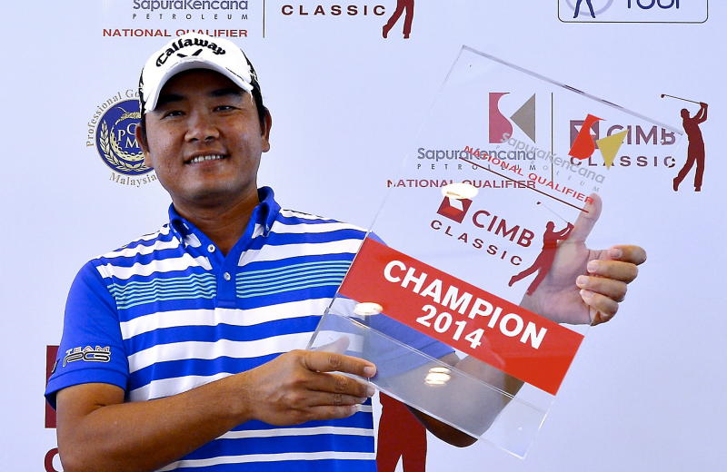 Danny Chia Raih Tiket Ke Kejohanan CIMB Classic 2014   Sukan | MStar