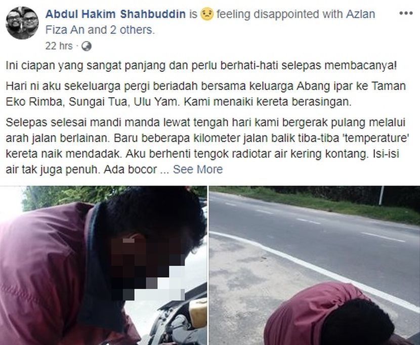 Temperature Kereta Tiba Tiba Naik Isi Air Tak Juga Penuh Ada Bau Macam Scammer Viral Mstar