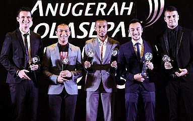 Kelantan Kuasai Anugerah Bola Sepak Kebangsaan 2013 Sukan Mstar