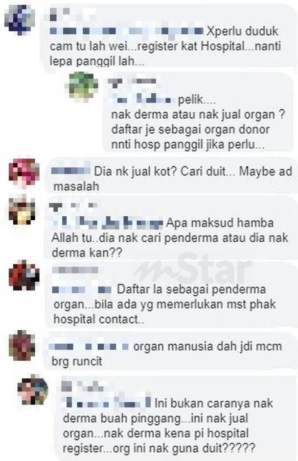 Bukan Derma Lelaki Ini Sebenarnya Nak Jual Buah Pinggang Tiada Mykad Nak Mohon Bantuan Tak Kisah Bayar Berapa Asalkan Viral Mstar