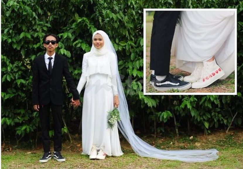 Pengantin Pakai Kasut Sniker Kena Kutuk “ada Yang Kata Kami Boleh