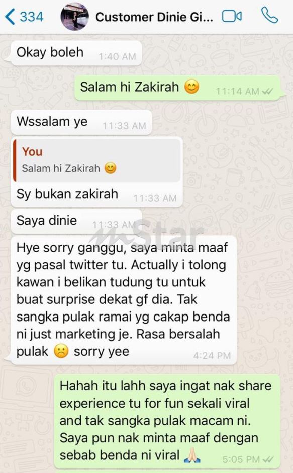 Gadis Tergamam Tunang Terima Mesej Sayang Daripada Perempuan Lain Pelanggan Terpaksa Dedah Misteri Ucapan Romantik Viral Mstar