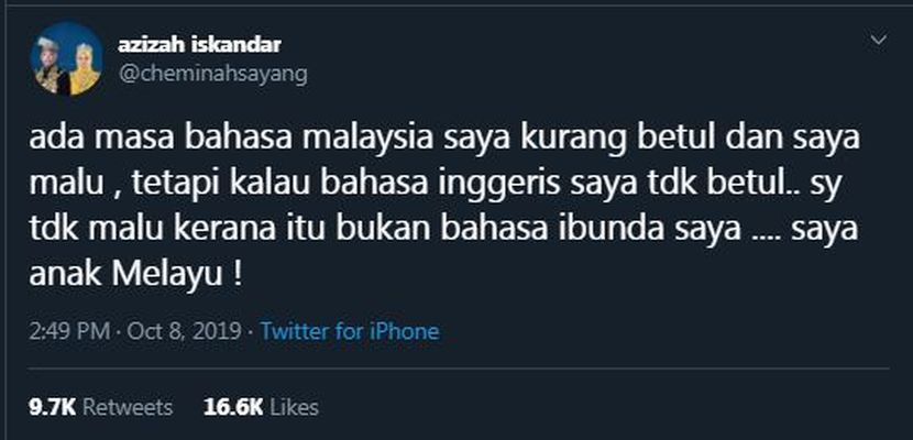 Bahasa Inggeris Tak Betul Tak Jadi Masalah Buat Tunku Azizah Saya Tidak Malu Kerana Itu Bukan Bahasa Ibunda Saya Viral Mstar