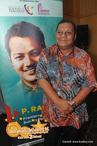 Sazali P.Ramlee. Foto SENSASI SELEBRITI