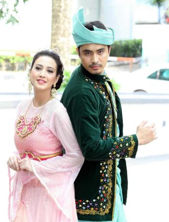 Fathia dan Aiman bergandingan dalam teater Bidasari yang akan dipentaskan di Panggung Sari, Istana Budaya pada 10 hingga 17 Februari ini. 