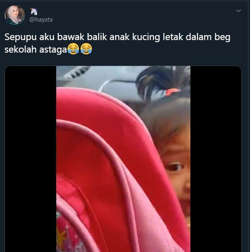 Ibu tak bagi bela, anak terpaksa u0027culiku0027 kucing sekolah tapi 