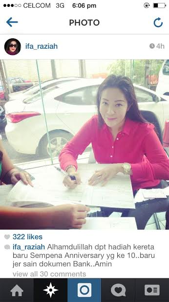 ifa raziah instagram