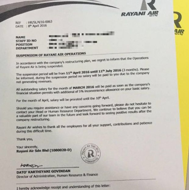 Notis Contoh Surat Berhenti Kerja Dari Majikan Kepada ...