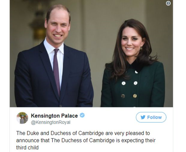 Putera William Kate Bakal Timang Cahaya Mata Ketiga Dunia Mstar