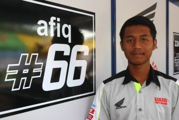 Afiq tidak beraksi pada puisngan 4 Kejuaraan Cub Prix AAM Malaysia PETRONAS 2011 yang akan berlangsung di Presint 3, Putrajaya pada 28 dan 29 Mei ini.