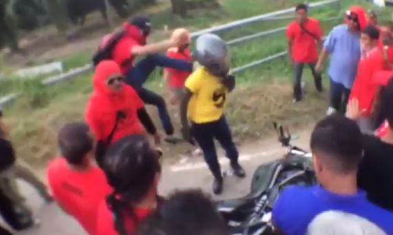 Polis Buru Samseng Baju Merah Semasa Mstar