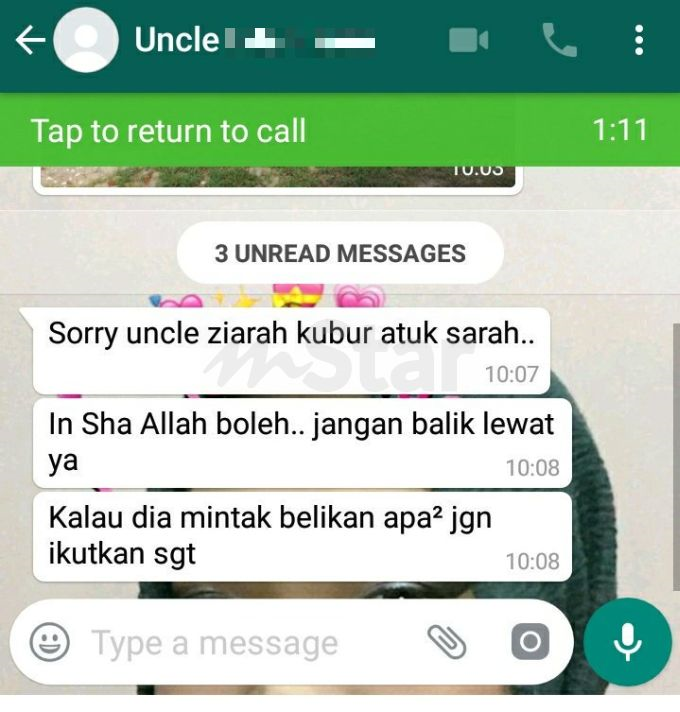 Pakwe Speechless Pertama Kali Whatsapp Bapa Kekasih Minta Izin Dating Dibalas Gambar Tanah Kubur Girlfriend Saya Pesan Suruh Tunggu Viral Mstar