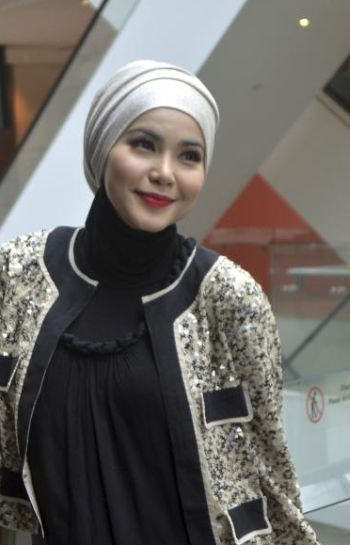 Ayu Raudhah mulai selesa dengan imejnya bertudung.