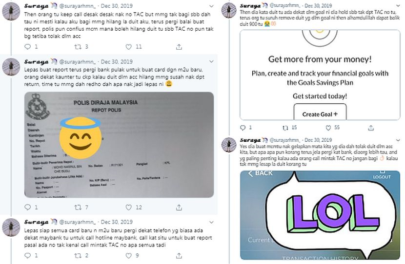 Nampak sangat dah scam kat situu201d - Sedang cakap telefon dengan 