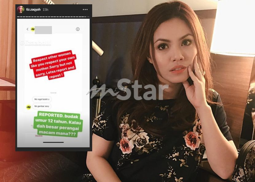 Kalau Dah Besar Perangai Macam Mana Tiz Zaqyah Dedah Remaja Minta Gambar Seksi Hiburan Mstar