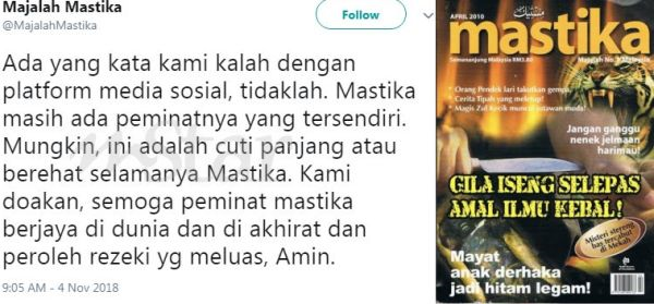 Neelofa Turut Sedih Majalah Seram Mastika Ditutup Selepas 77 Tahun Hiburan Mstar