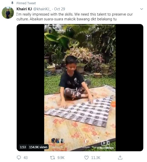 Sampin Ayahnya Dipotong Nasib Yang Lama Punya Budak 9 Tahun Lipat Tanjak Macam Pro Lepas Tonton Upin Ipin Viral Mstar