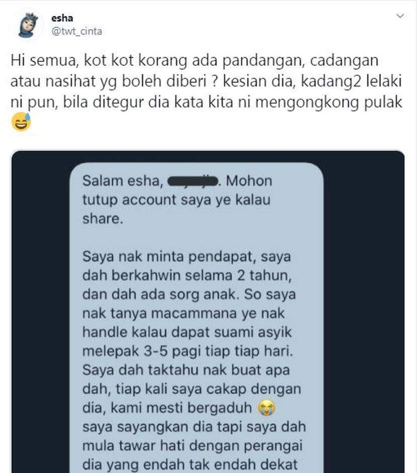 Luahan hati seorang isteri