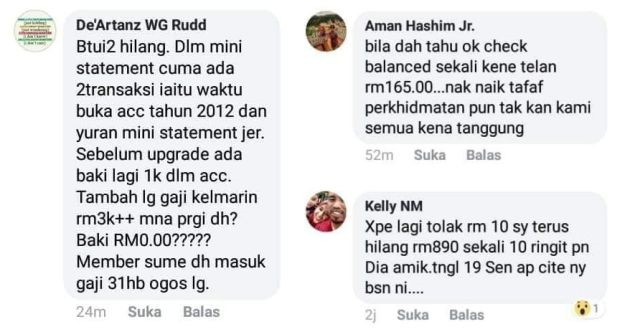 Ramai Dakwa Duit Dalam Bank Lesap Selepas Bsn Naik Taraf Perkhidmatan Semasa Mstar