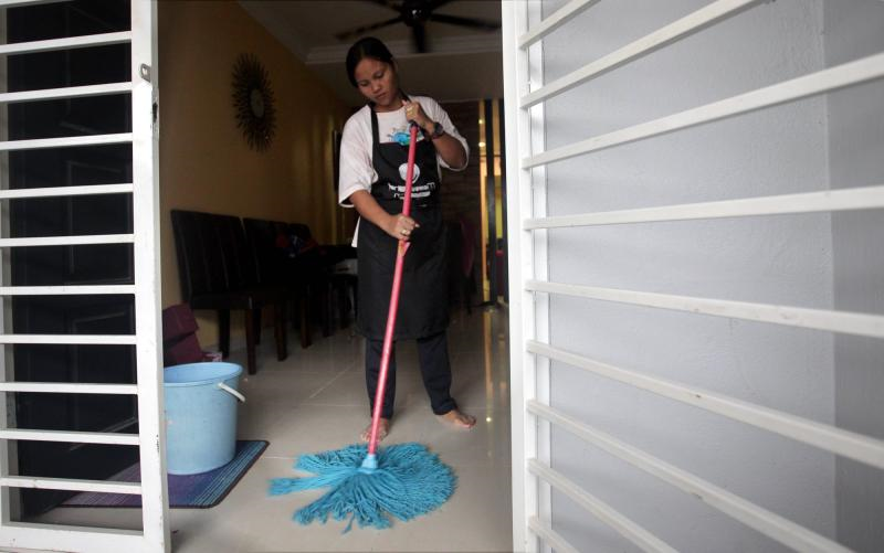 Pembantu rumah shuib meninggal