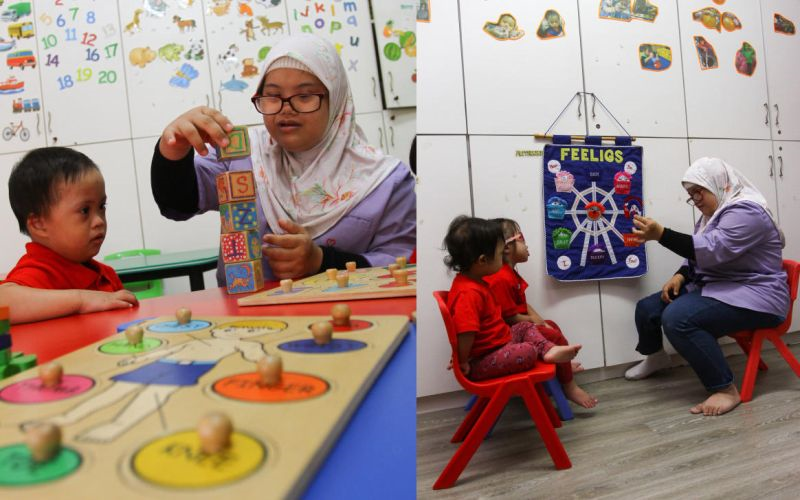 Sindrom Down Tak Halang Alya Kongsi Ilmu Di Taska Anak Istimewa Figura Mstar