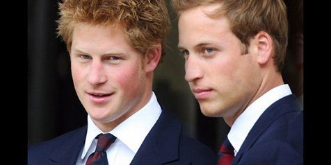 Putera William dan Putera Harry