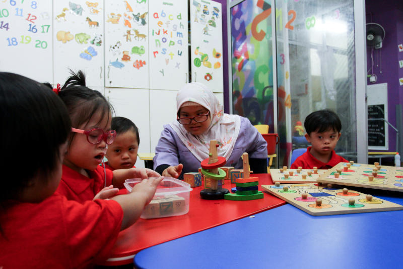 Sindrom Down Tak Halang Alya Kongsi Ilmu Di Taska Anak Istimewa Figura Mstar