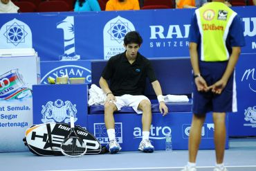 Ariez tewas pada aksi pusingan pertama Kejohanan Tenis Terbuka Malaysia Jelajah Dunia ATP, Isnin.