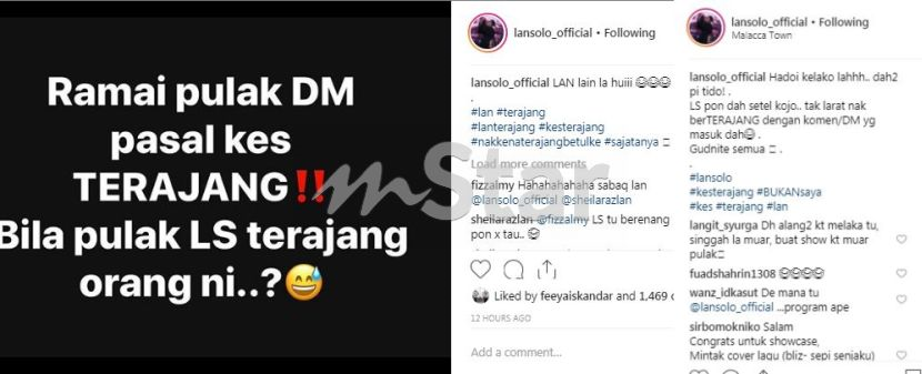 Bila Pula Ls Terajang Orang Ni Lan Solo Dikecam Netizen Ingat Dia Pukul Pengawal Hiburan Mstar