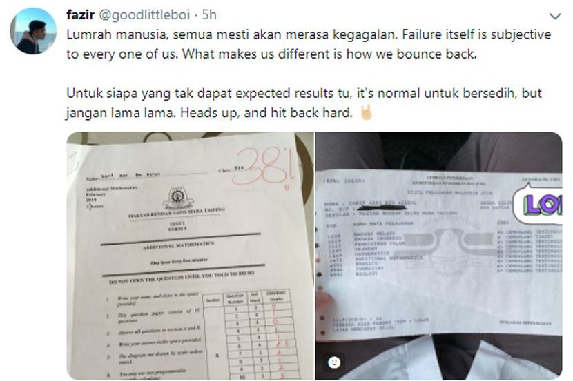 Dulu Pernah Dapat Markah Corot 38 100 Tapi Siapa Sangka Remaja Ini Catat Keputusan Spm 9a Viral Mstar