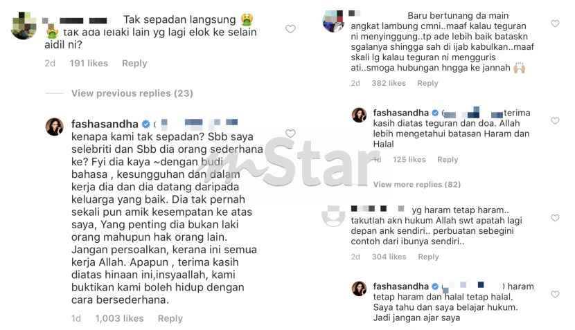 Yang Penting Dia Bukan Laki Orang Atau Hak Orang Lain Fasha Sandha Hiburan Mstar