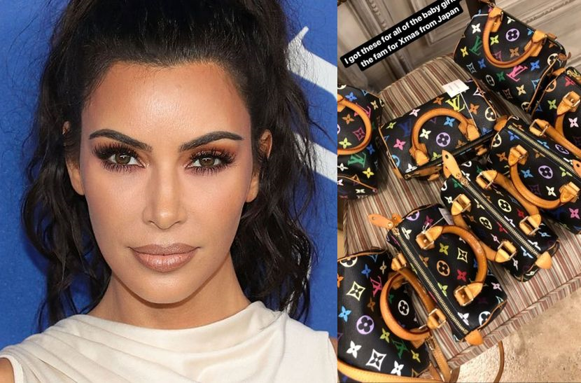 8 beg jenama mewah hadiah Kim Kardashian untuk anak dan saudara