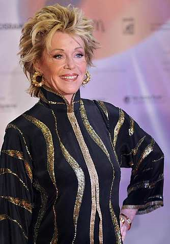 Jane Fonda hadir ke German Sustainability Awards di Duesseldorf, Germany pada 6 November 2009. -Foto AFP