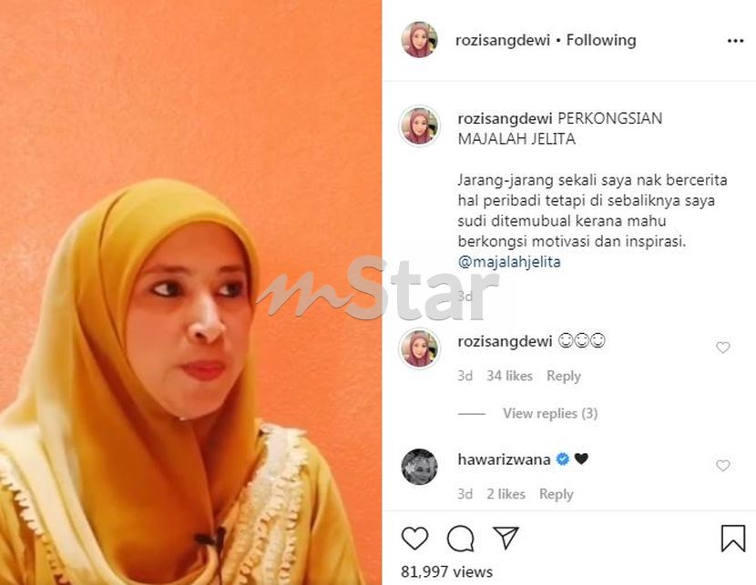 Rumah tangga Rozi dengan abang Siti Nurhaliza berakhir dua ...