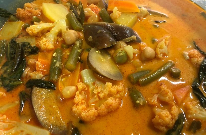 Tak sampai 30 minit masak Tikka Masala Sayuran - Resipi 