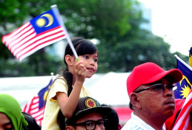  Rakyat Malaysia Bersatu  Pamerkan Kecintaan Negara Semasa 