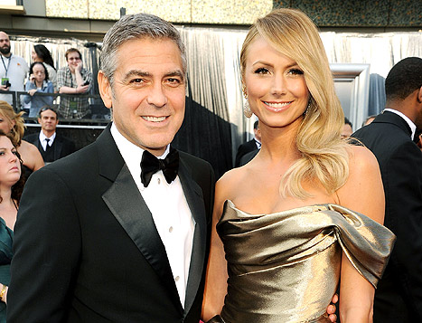 George Clooney dan Stacy Keibler 