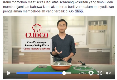 Periuk Meletup, Apa Kata Go Shop? - Semasa  mStar