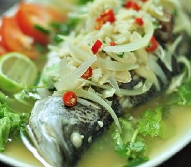 Halia ikan stim IKAN KUKUS