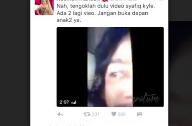 Saya Bukan Mira Dalam Video Lucah Syafiq Kyle Jurusolek Hiburan Mstar